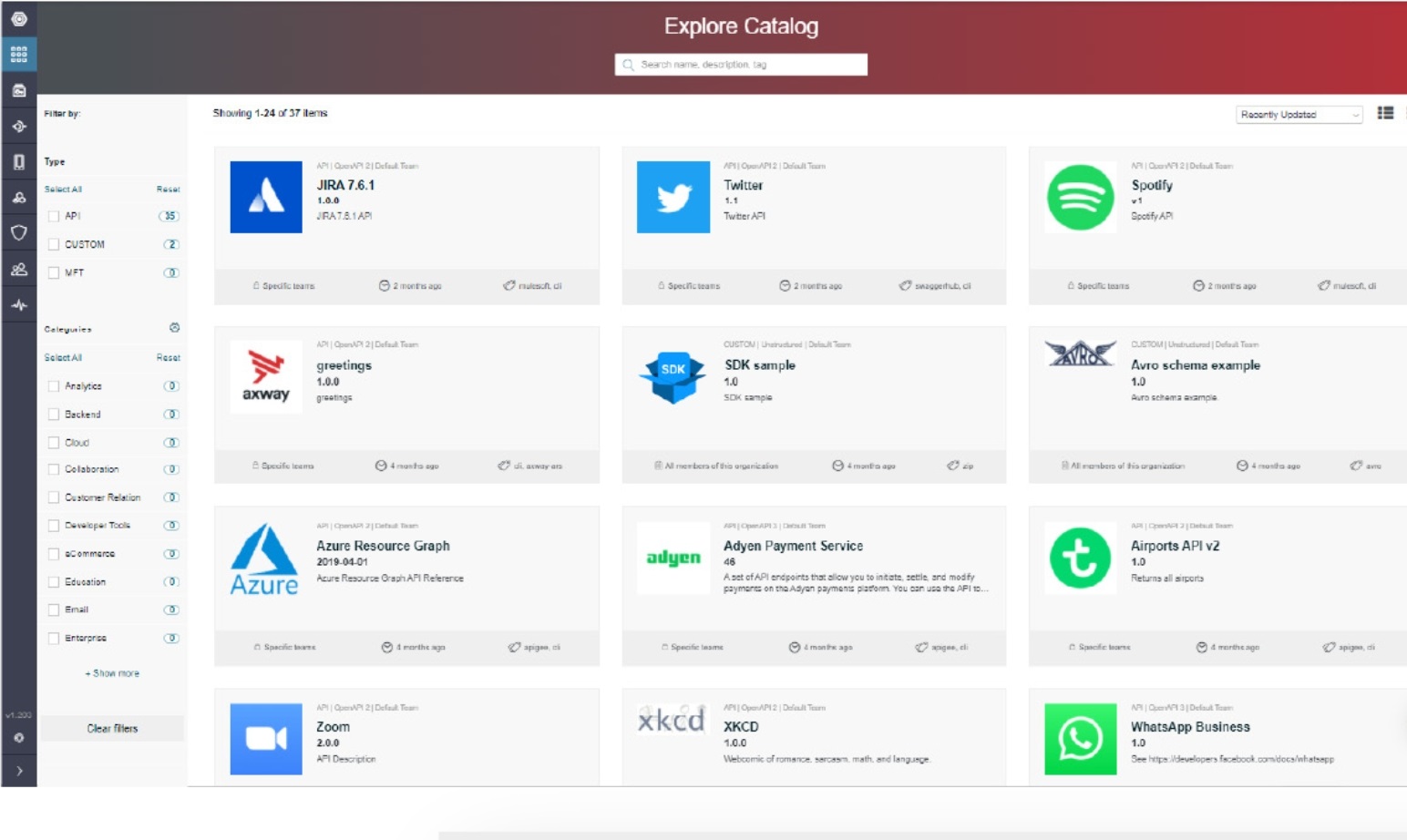 Nền tảng quản lý API của Axway